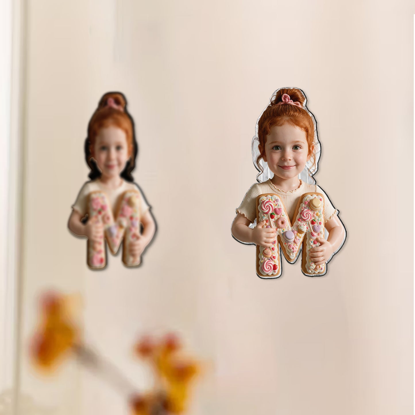 Sweet Little Letters - Personalized Kid 3D Magnet