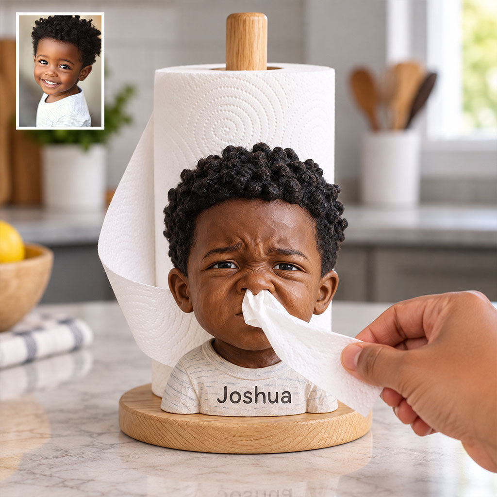 Achoo! - Personalized Kid Paper Towel Stand