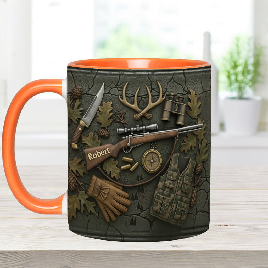Love Hunting - Personalized Hunting Accent Mug