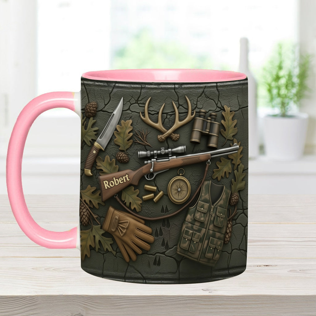 Love Hunting - Personalized Hunting Accent Mug