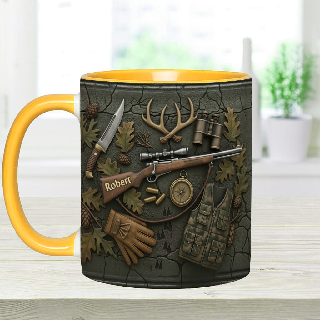 Love Hunting - Personalized Hunting Accent Mug