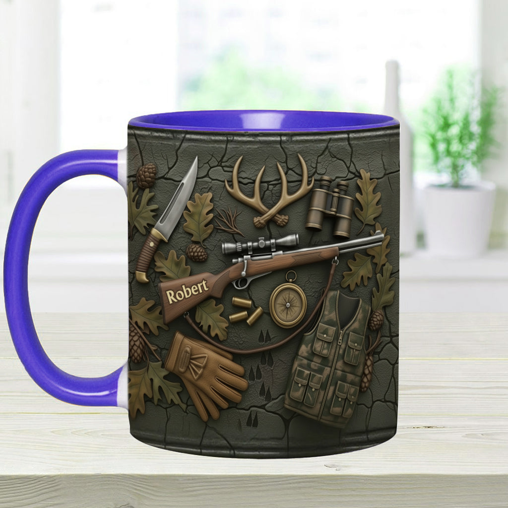 Love Hunting - Personalized Hunting Accent Mug