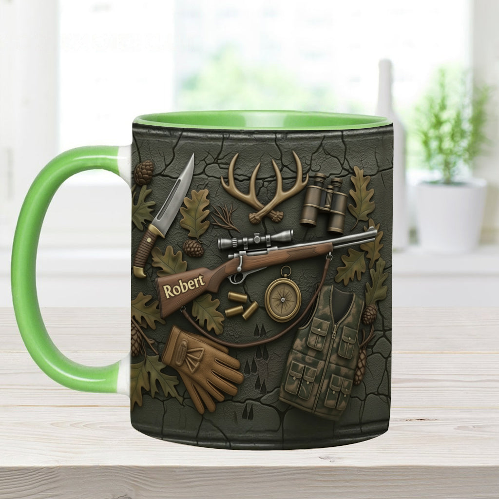 Love Hunting - Personalized Hunting Accent Mug