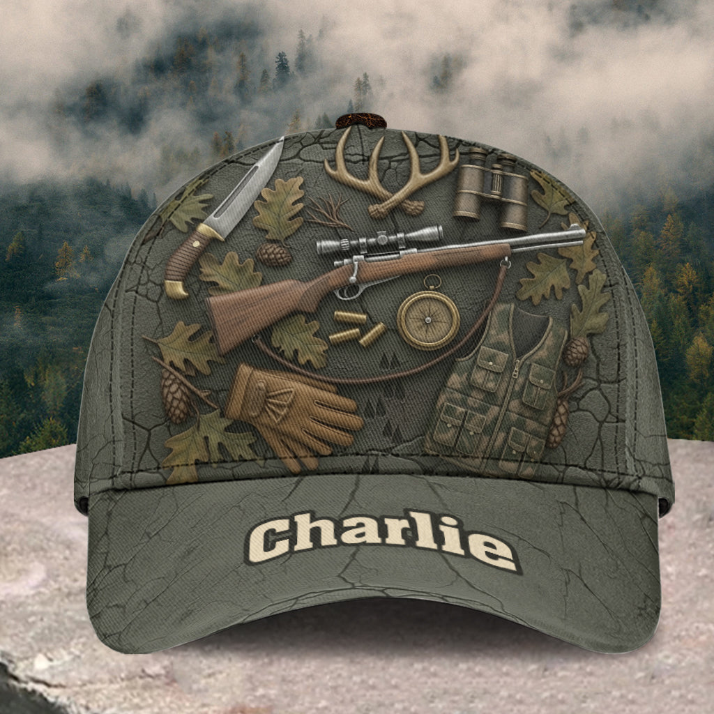 Love Hunting - Personalized Hunting Classic Cap
