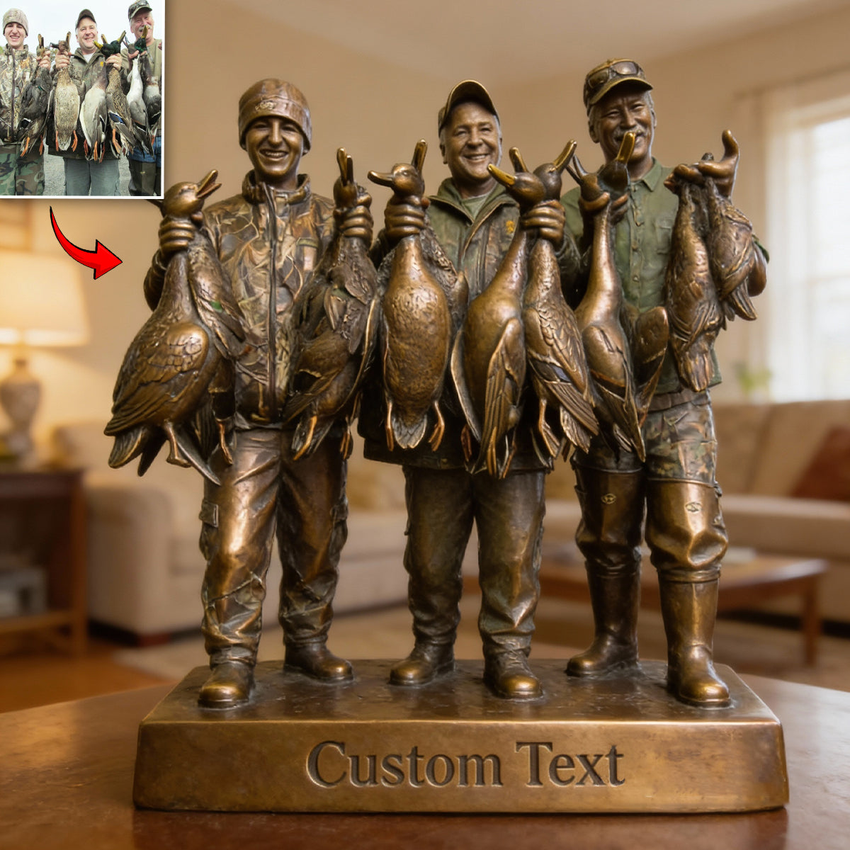 Love Hunting - Personalized Hunting Custom Shaped Acrylic Plaque