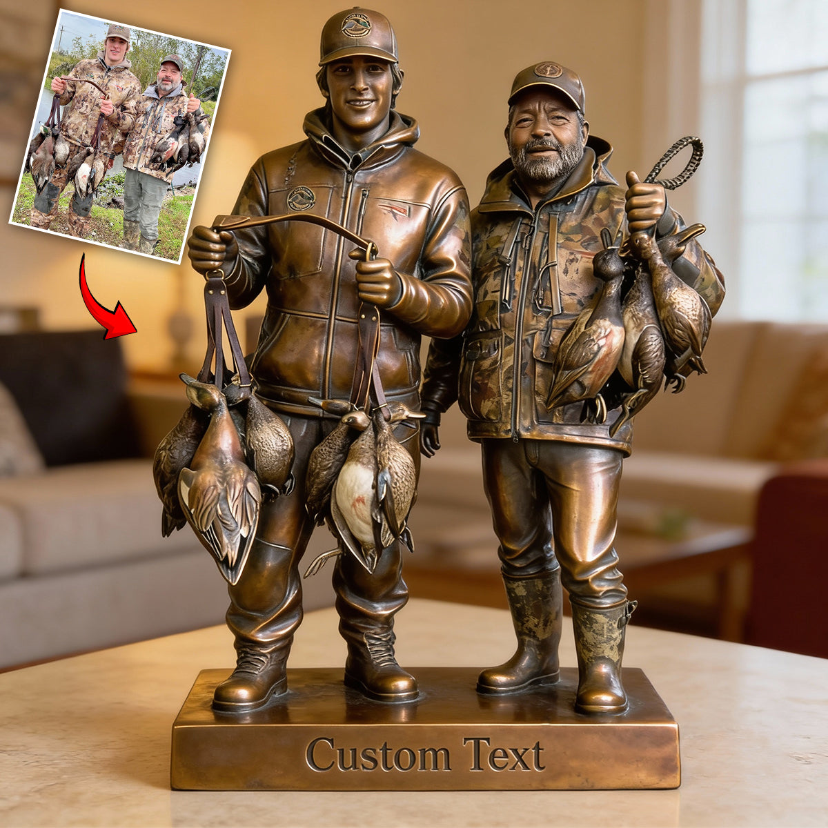 Love Hunting - Personalized Hunting Custom Shaped Acrylic Plaque