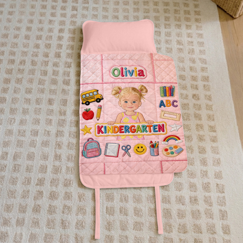 Back To School - Personalized Kid Nap Mat
