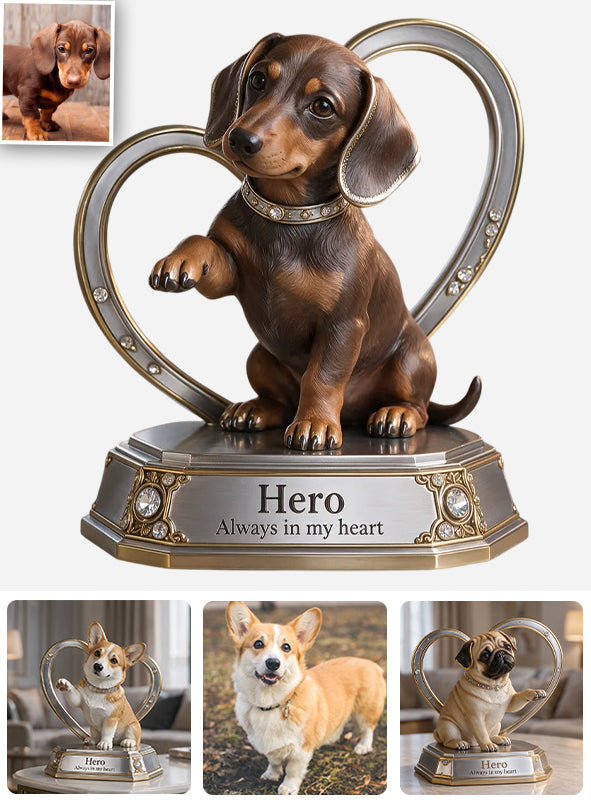 Custom Dog Lover Gift Personalized Pet Portrait Desig, Unique Dog Mom Dad Present for Puppy Owners, Cute Pet Memorial Gift, Personalized Dog Gift - Personalized Dog Custom Shaped Acrylic Plaque