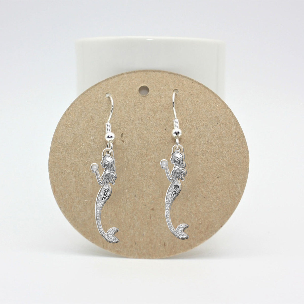 Elegant Mermaid - Personalized Sea Lover Earrings