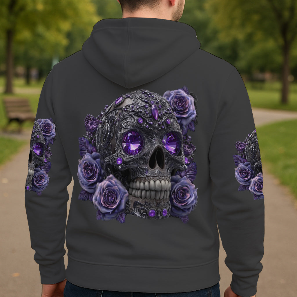 Sparkle Skull - Personalized Skull All Over Shirt