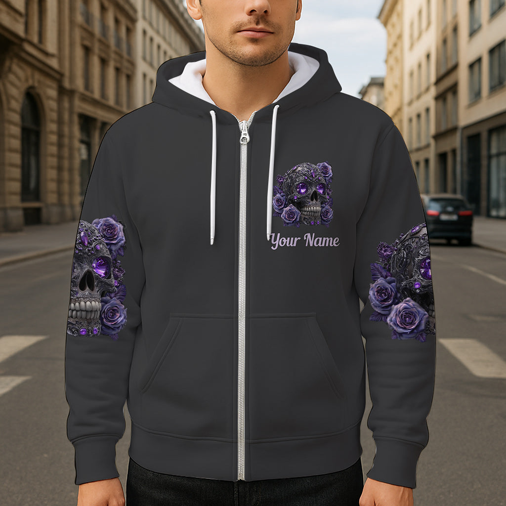 Sparkle Skull - Personalized Skull All Over Shirt