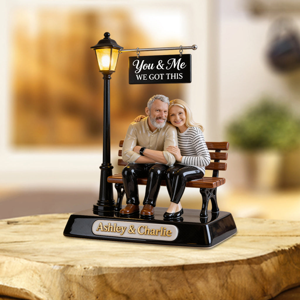 Couple Gift - Personalized Couple Custom Shaped Acrylic Plaque