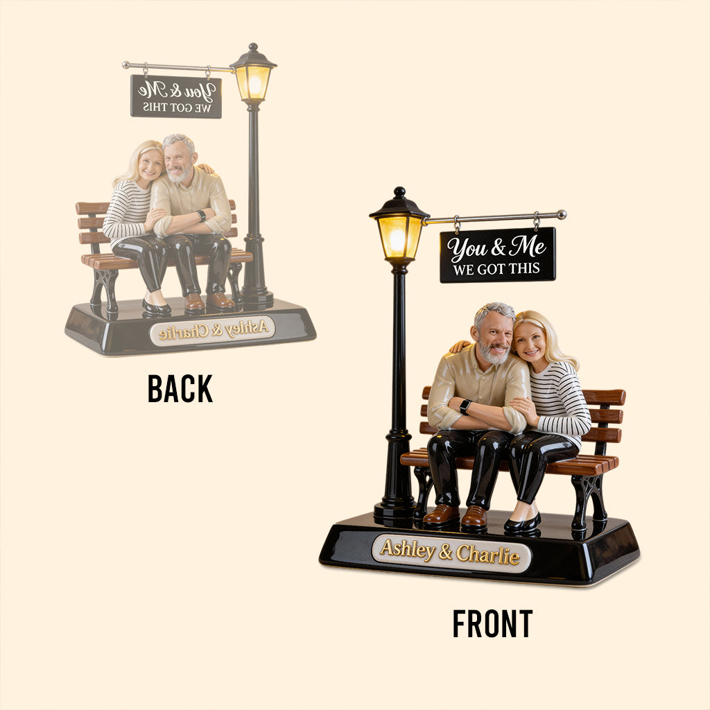 Couple Gift - Personalized Couple Custom Shaped Acrylic Plaque