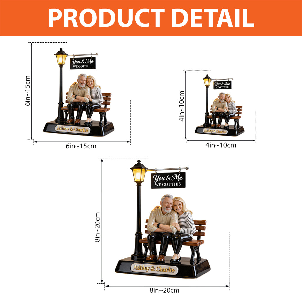 Couple Gift - Personalized Couple Custom Shaped Acrylic Plaque