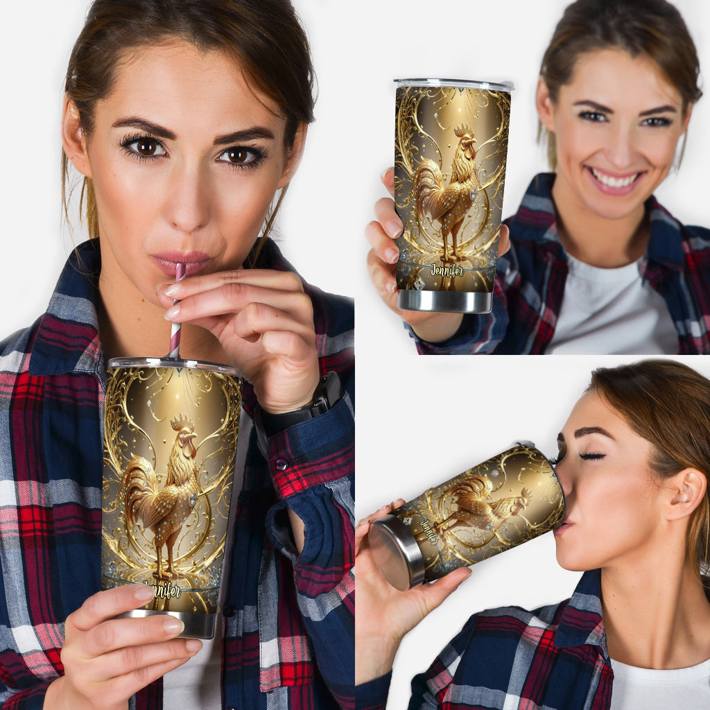 Love Chicken - Personalized Chicken Tumbler