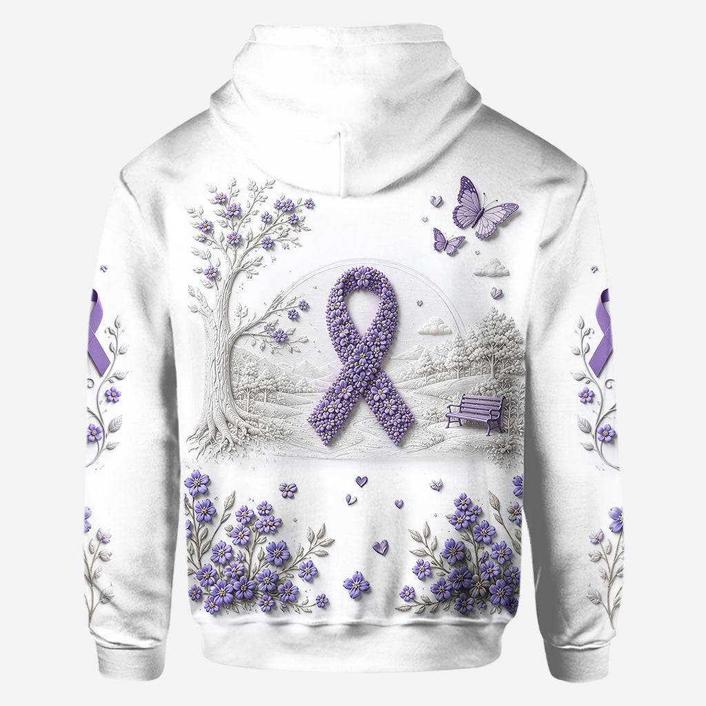 I Will Remember For You Purple - Personalized Alzheimer Awareness All Over Shirt