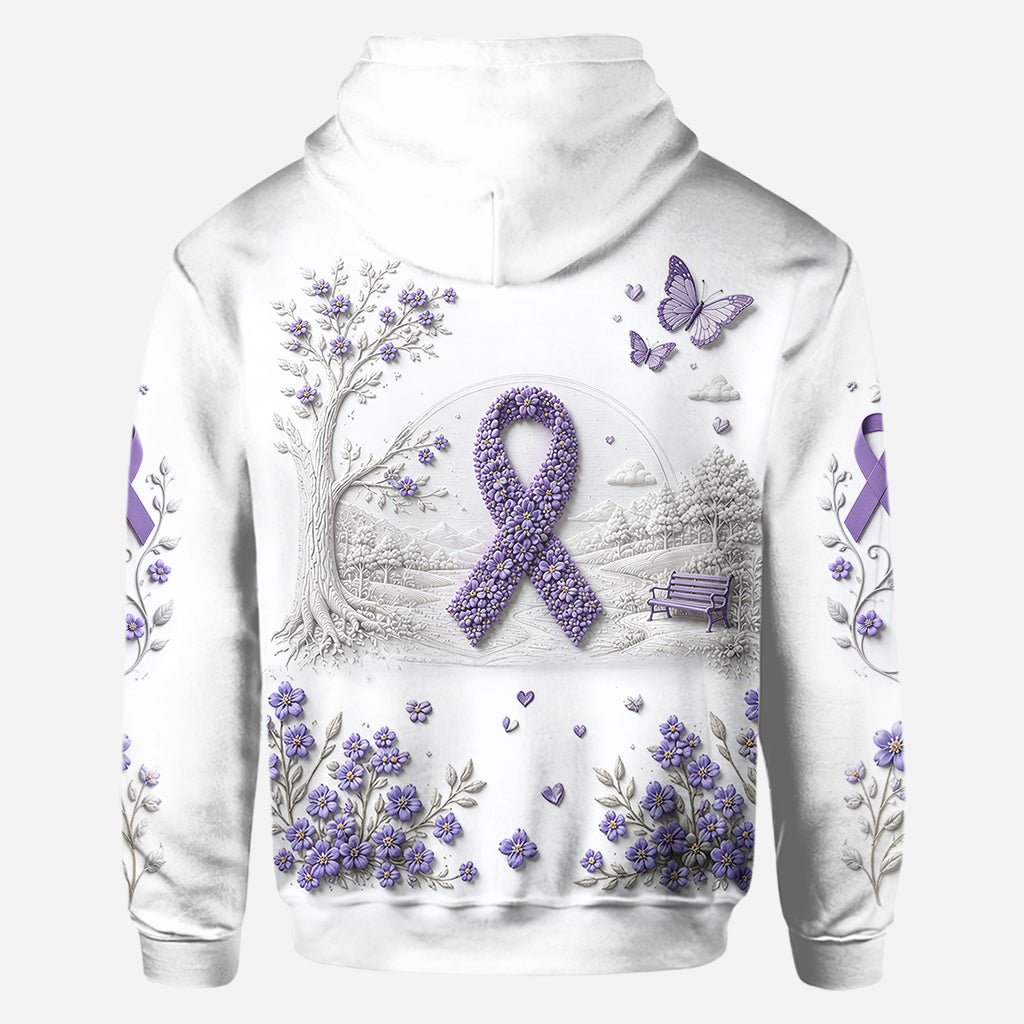I Will Remember For You Purple - Personalized Alzheimer Awareness All Over Shirt