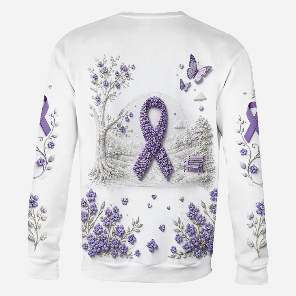 I Will Remember For You Purple - Personalized Alzheimer Awareness All Over Shirt