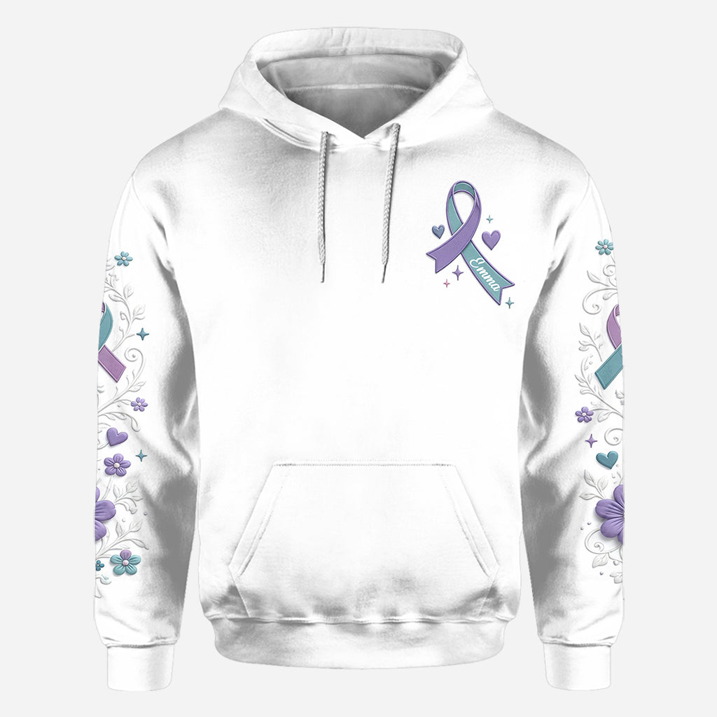 You Matter Teal Purple - Personalized Suicide Prevention All Over Shirt