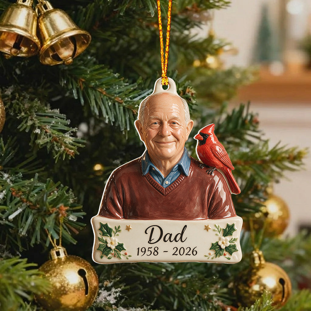 In Loving Memory - Personalized Memorial Premium 3D Ornament