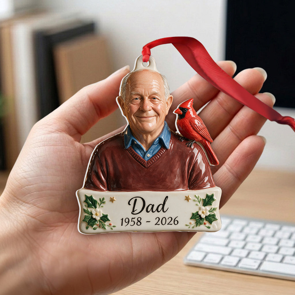 In Loving Memory - Personalized Memorial Premium 3D Ornament