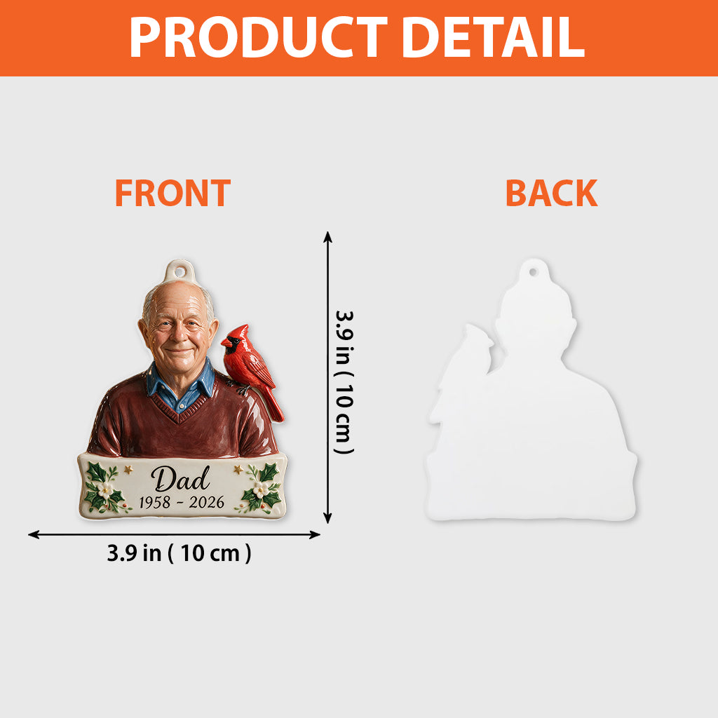 In Loving Memory - Personalized Memorial Premium 3D Ornament
