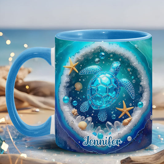 Love Turtle - Personalized Turtle Accent Mug