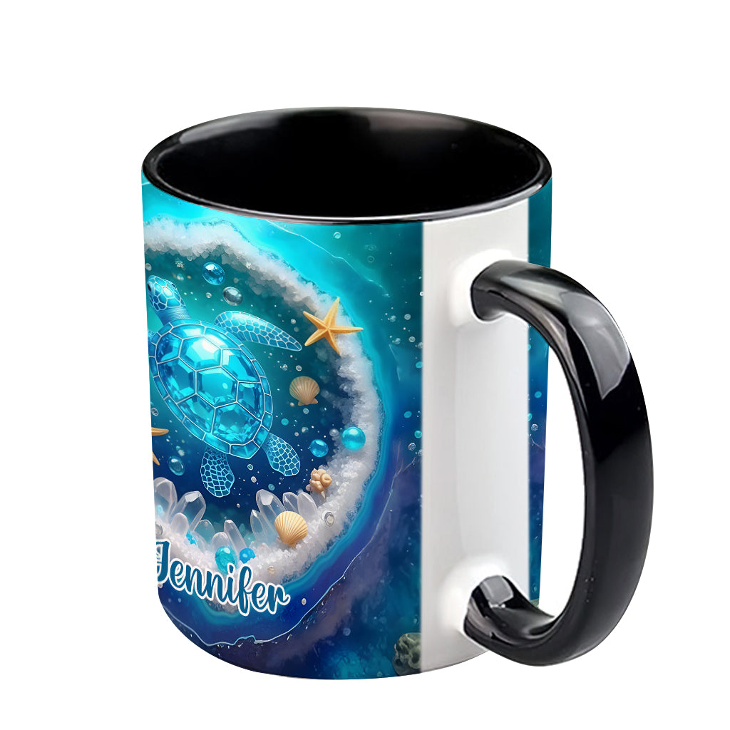 Love Turtle - Personalized Turtle Accent Mug