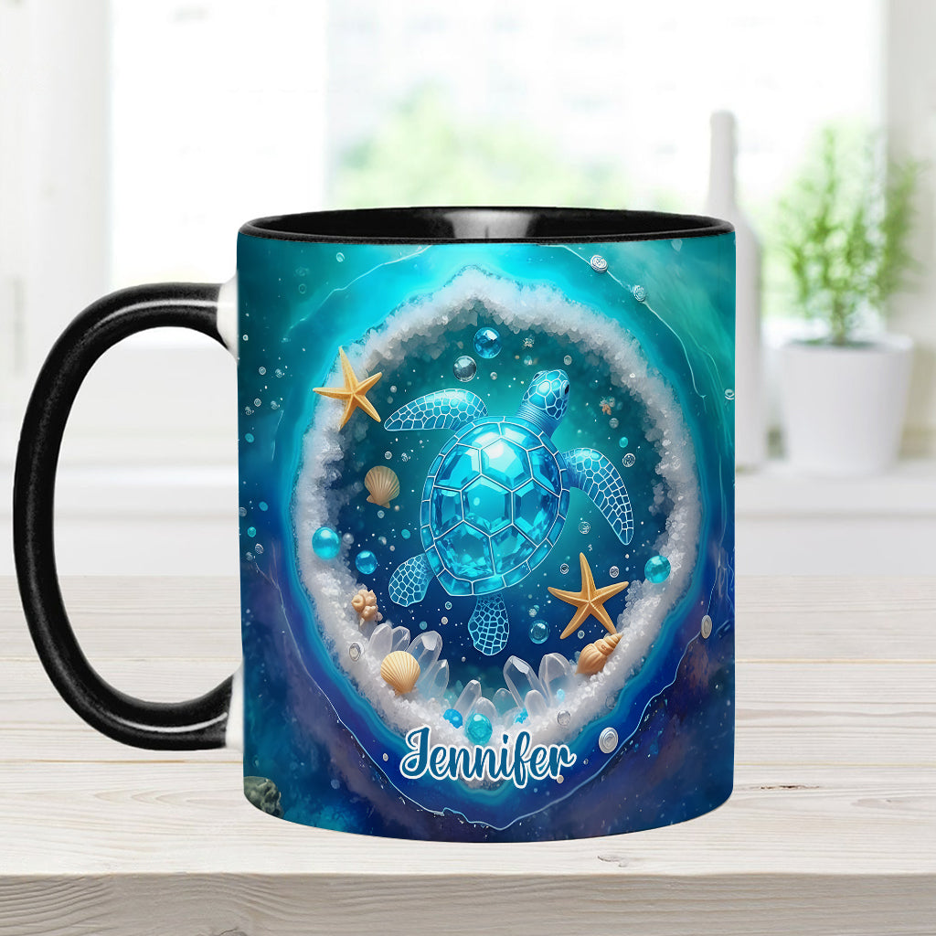 Love Turtle - Personalized Turtle Accent Mug