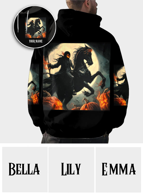 Hello Darkness - Personalized Skull All Over Shirt