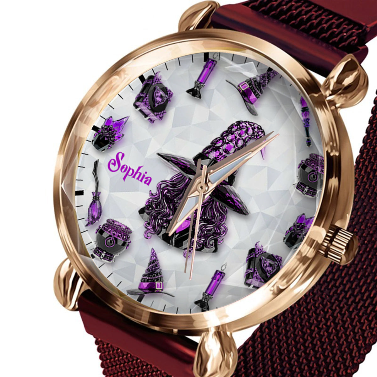 Mystical Witch Tools - Personalized Witch Women Hand Watch