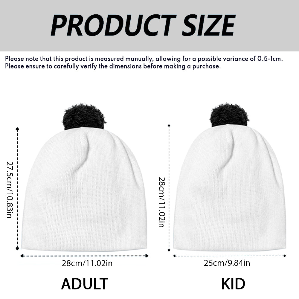 Fishing Makes Me Happy - Personalized Fishing Beanie Hat