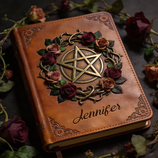 Magic Journal - Personalized Witch Leather Journal
