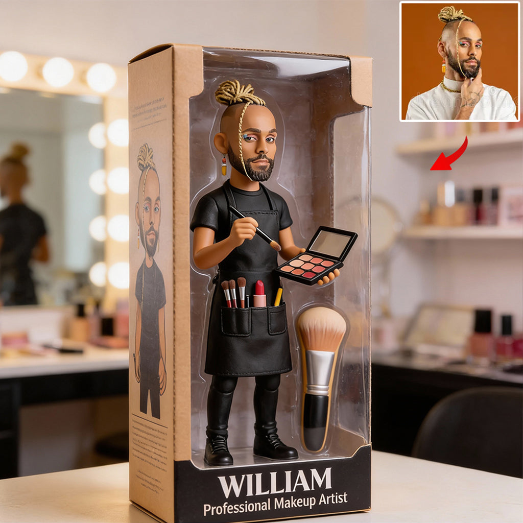 Makeup Artist - Personalized Makeup Custom Shaped Acrylic Plaque