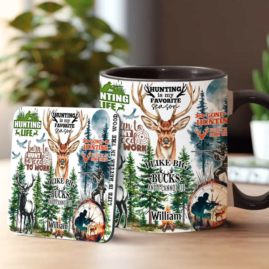 Love Hunting - Personalized Hunting Accent Mug