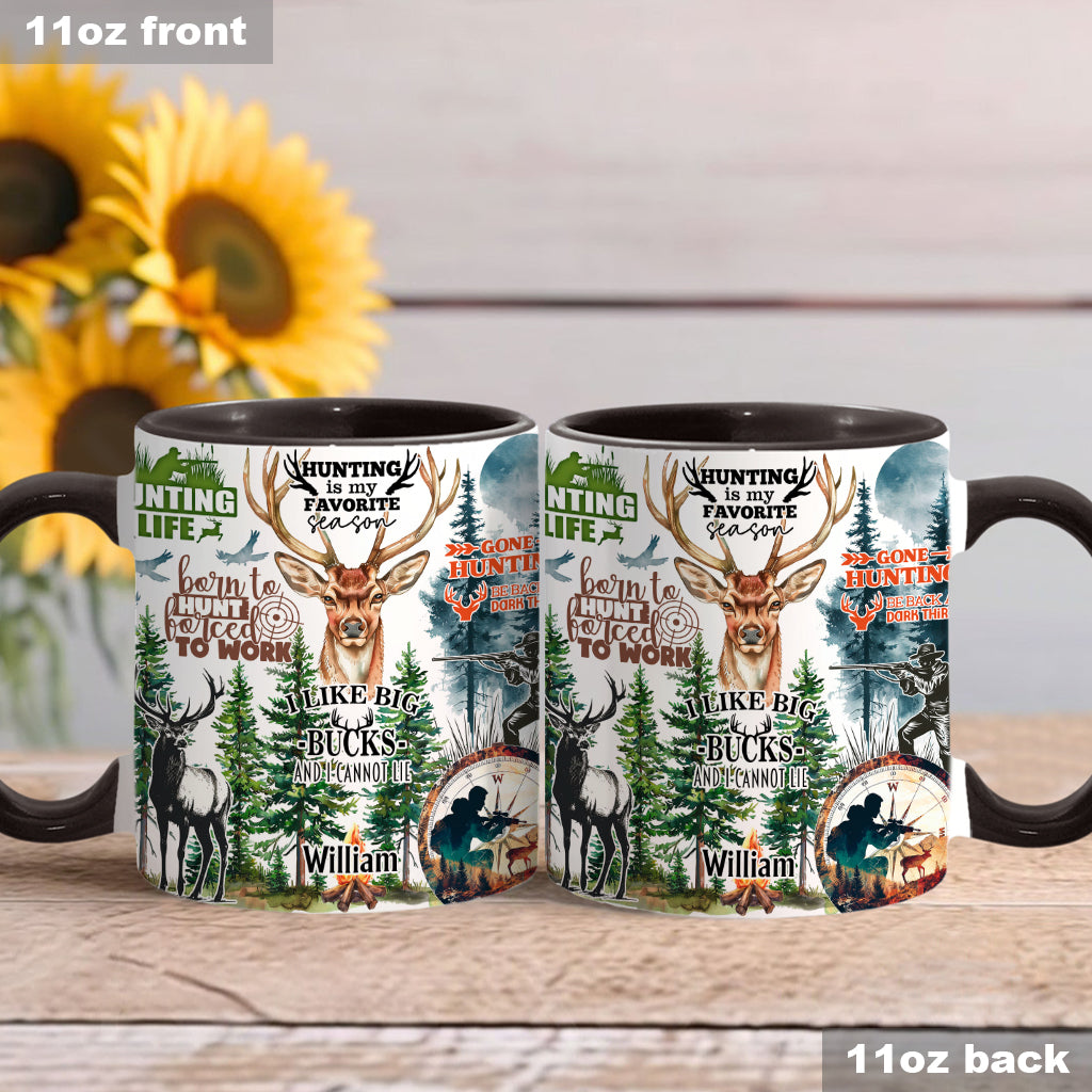 Love Hunting - Personalized Hunting Accent Mug