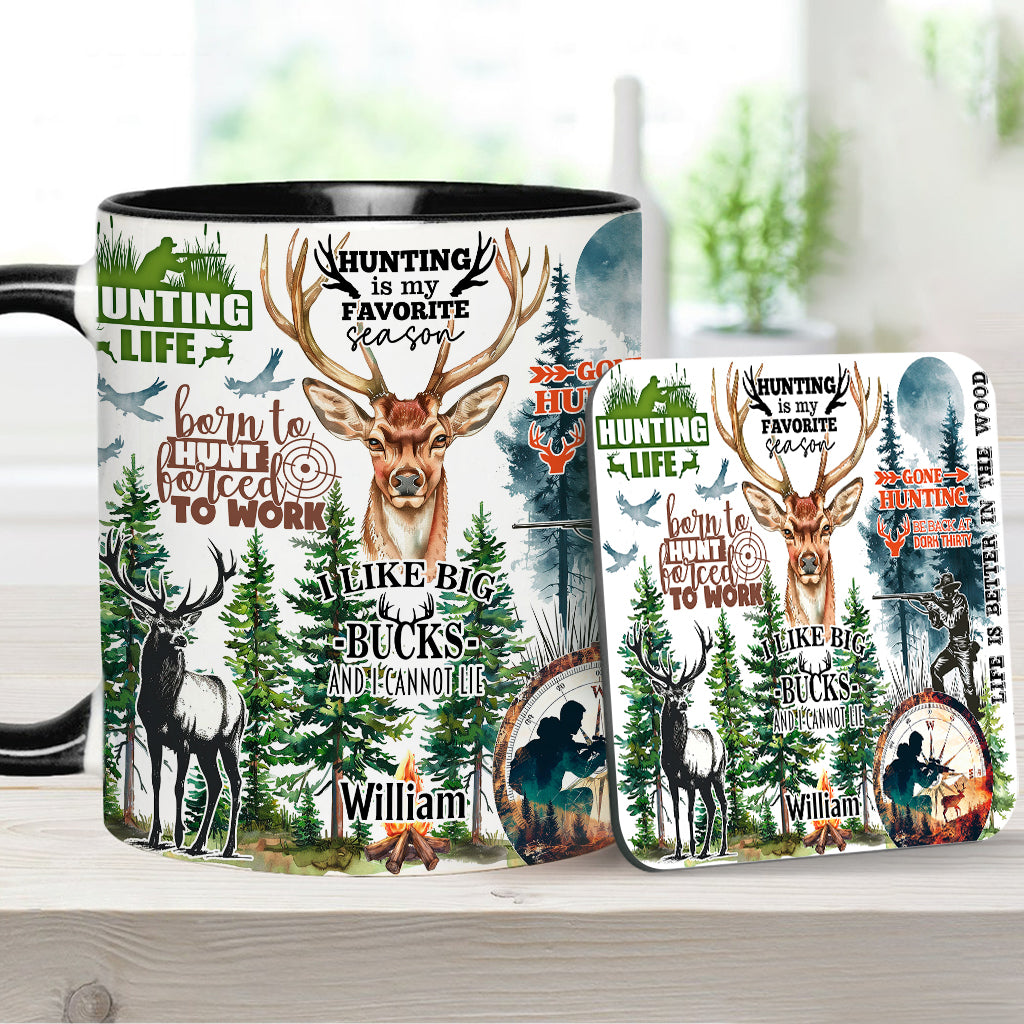 Love Hunting - Personalized Hunting Accent Mug