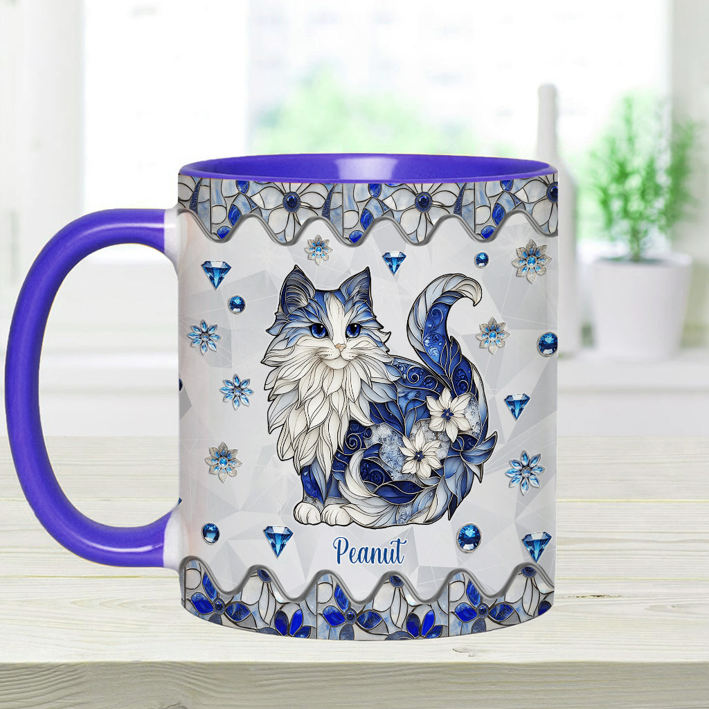Cute Cat - Personalized Cat Accent Mug