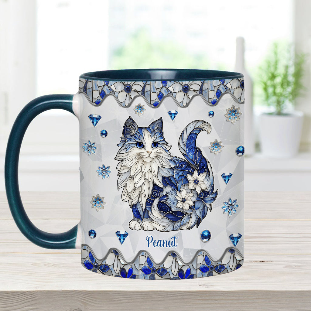 Cute Cat - Personalized Cat Accent Mug
