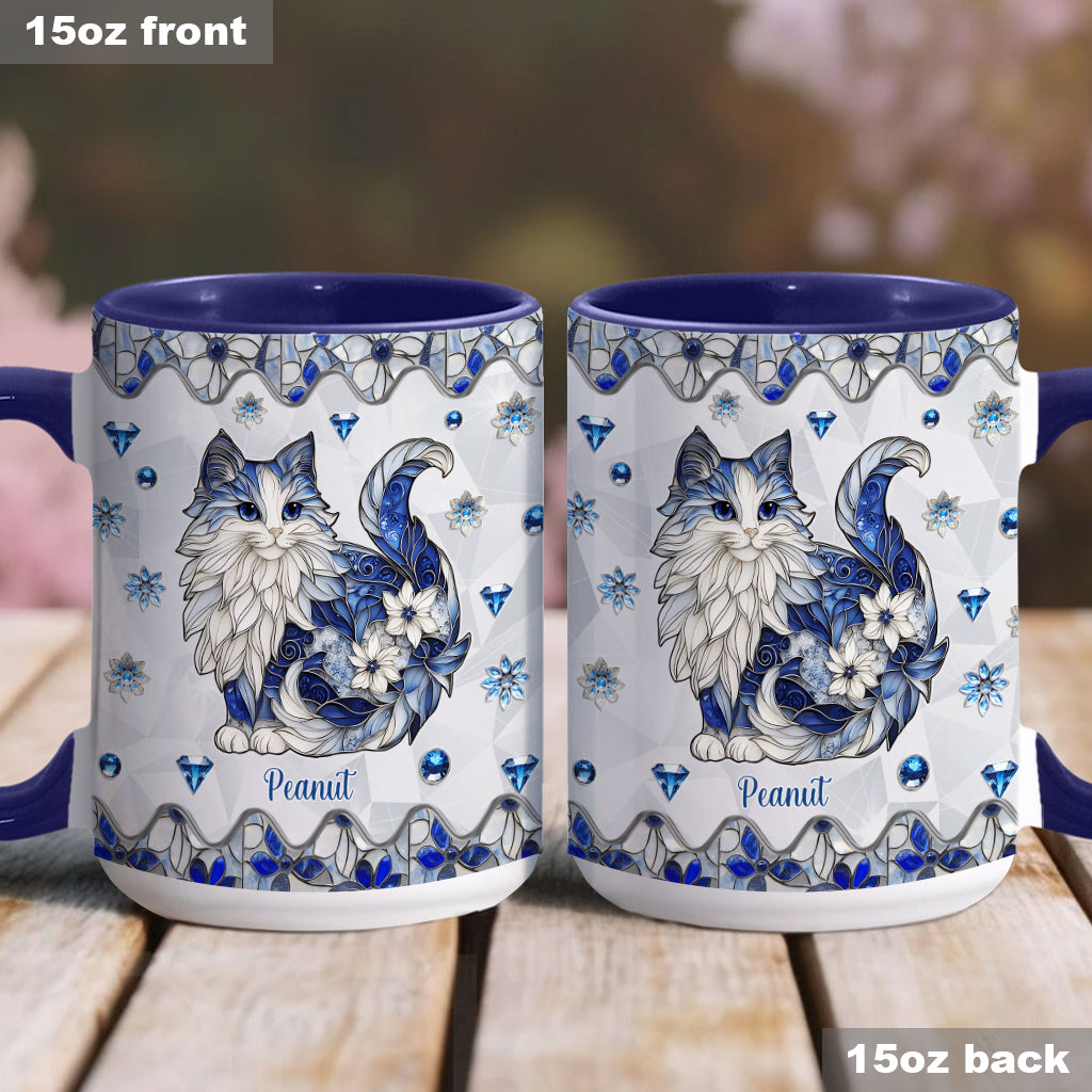 Cute Cat - Personalized Cat Accent Mug