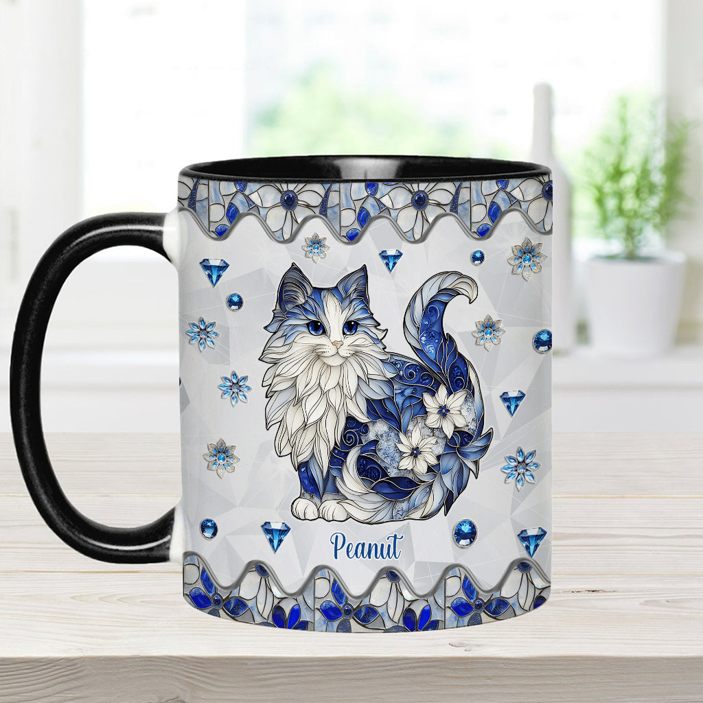 Cute Cat - Personalized Cat Accent Mug