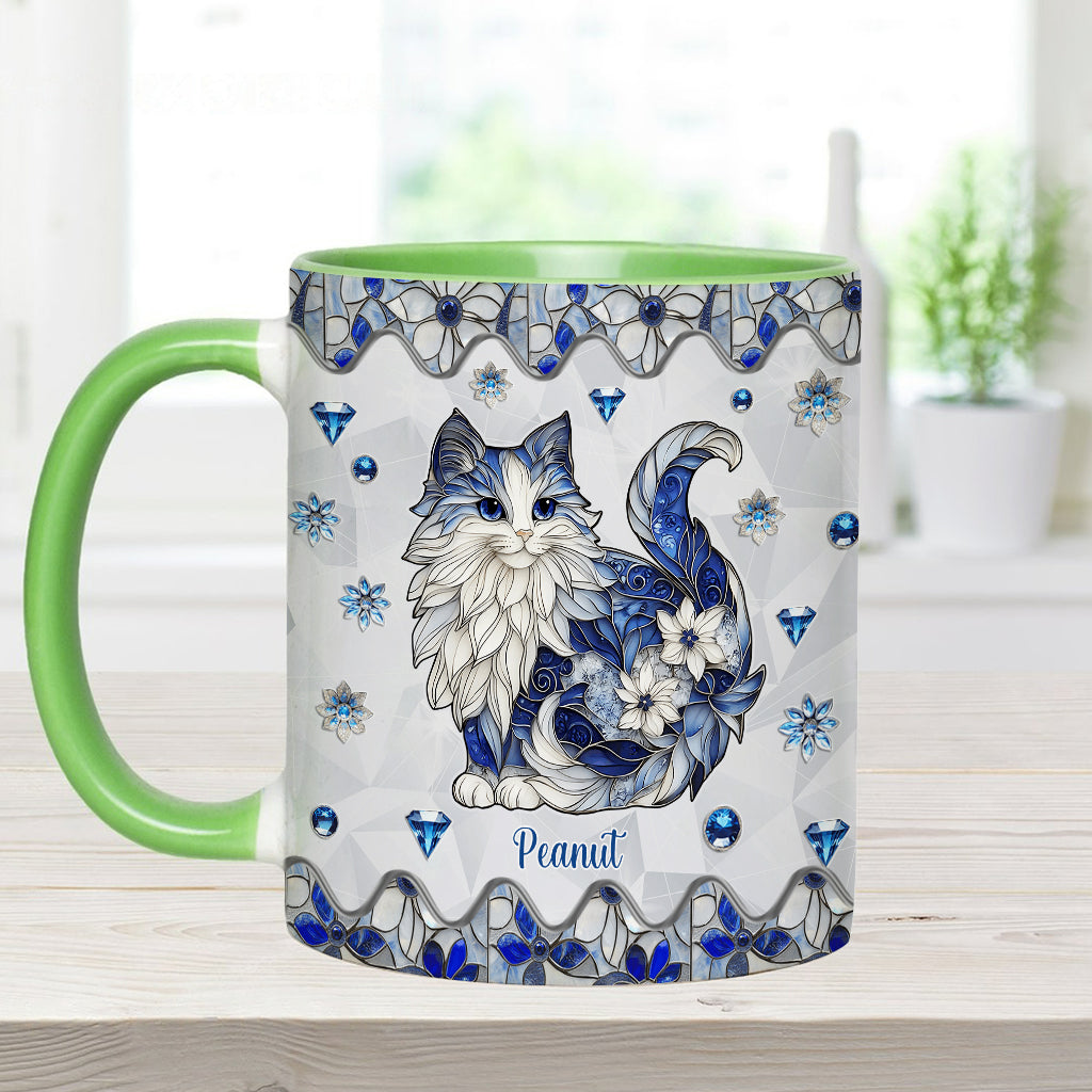Cute Cat - Personalized Cat Accent Mug