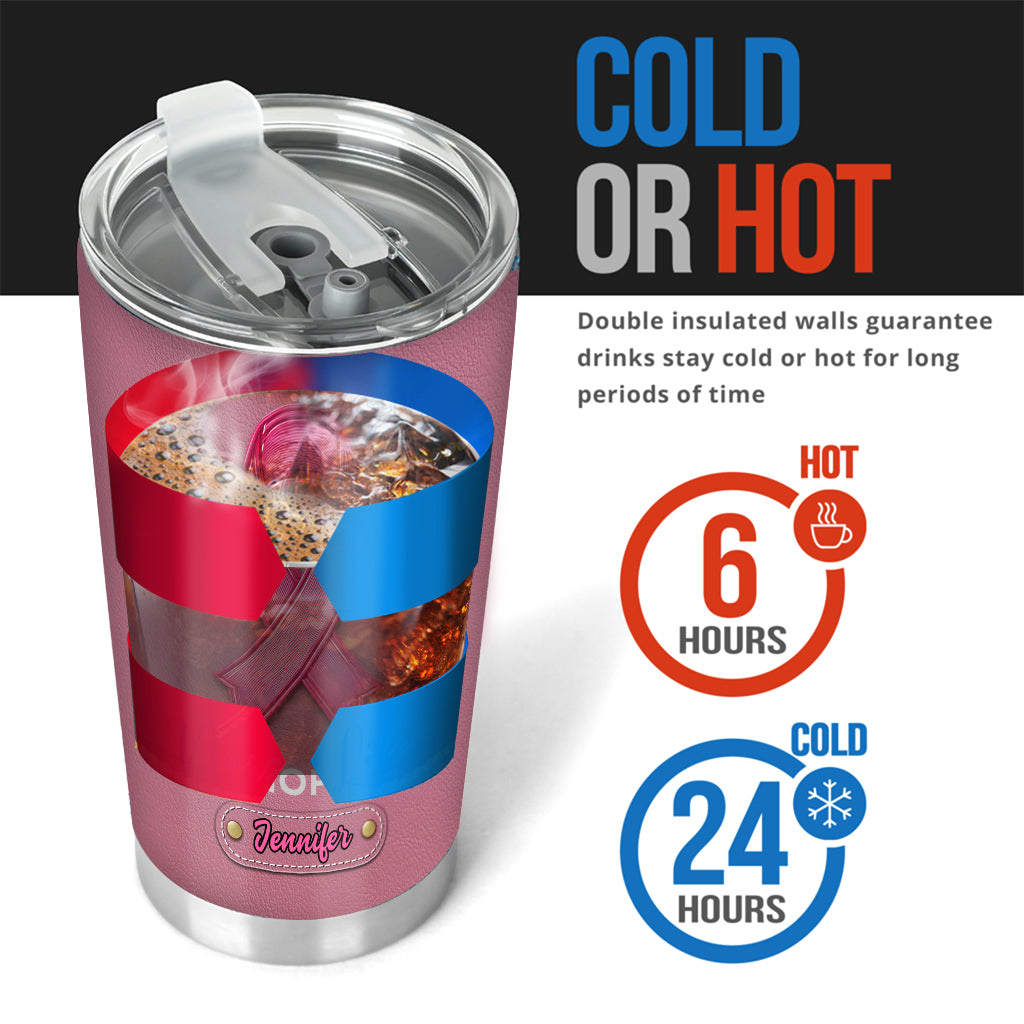 Hope - Personalized Breast Cancer Awareness Tumbler