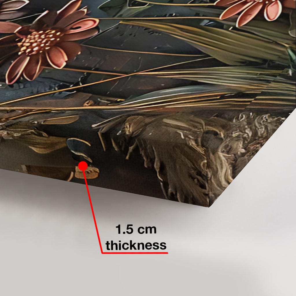 Your Wings Were Ready But Our Hearts Were Not - Personalized Memorial Canvas And Poster