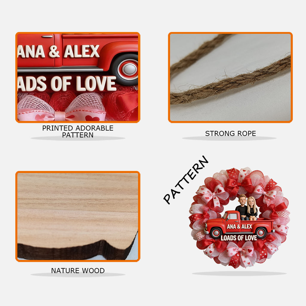 Best Custom Gift For Couple - Personalized Couple Custom Shaped Wood Sign