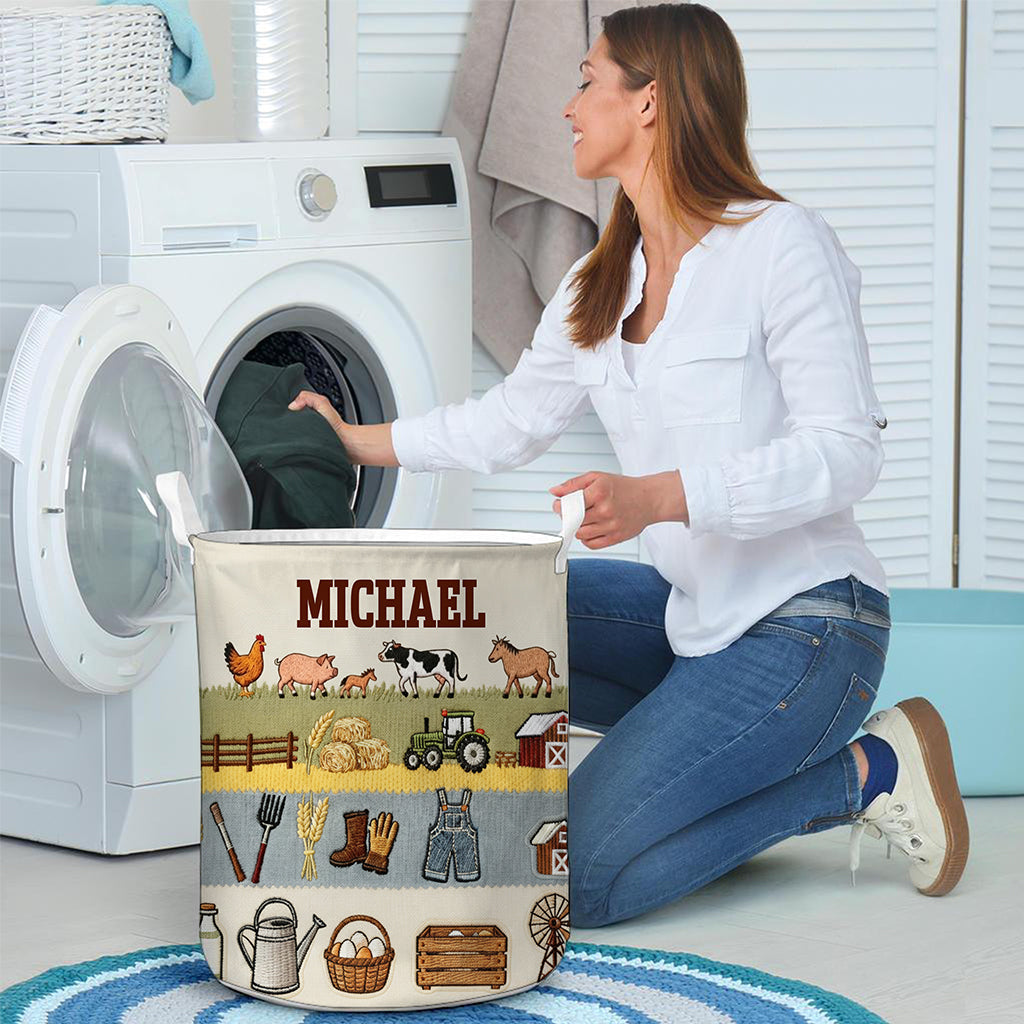 Farmer Life - Personalized Farmer Storage Basket