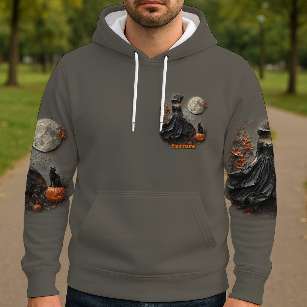 Beautiful Witch - Personalized Witch All Over Shirt