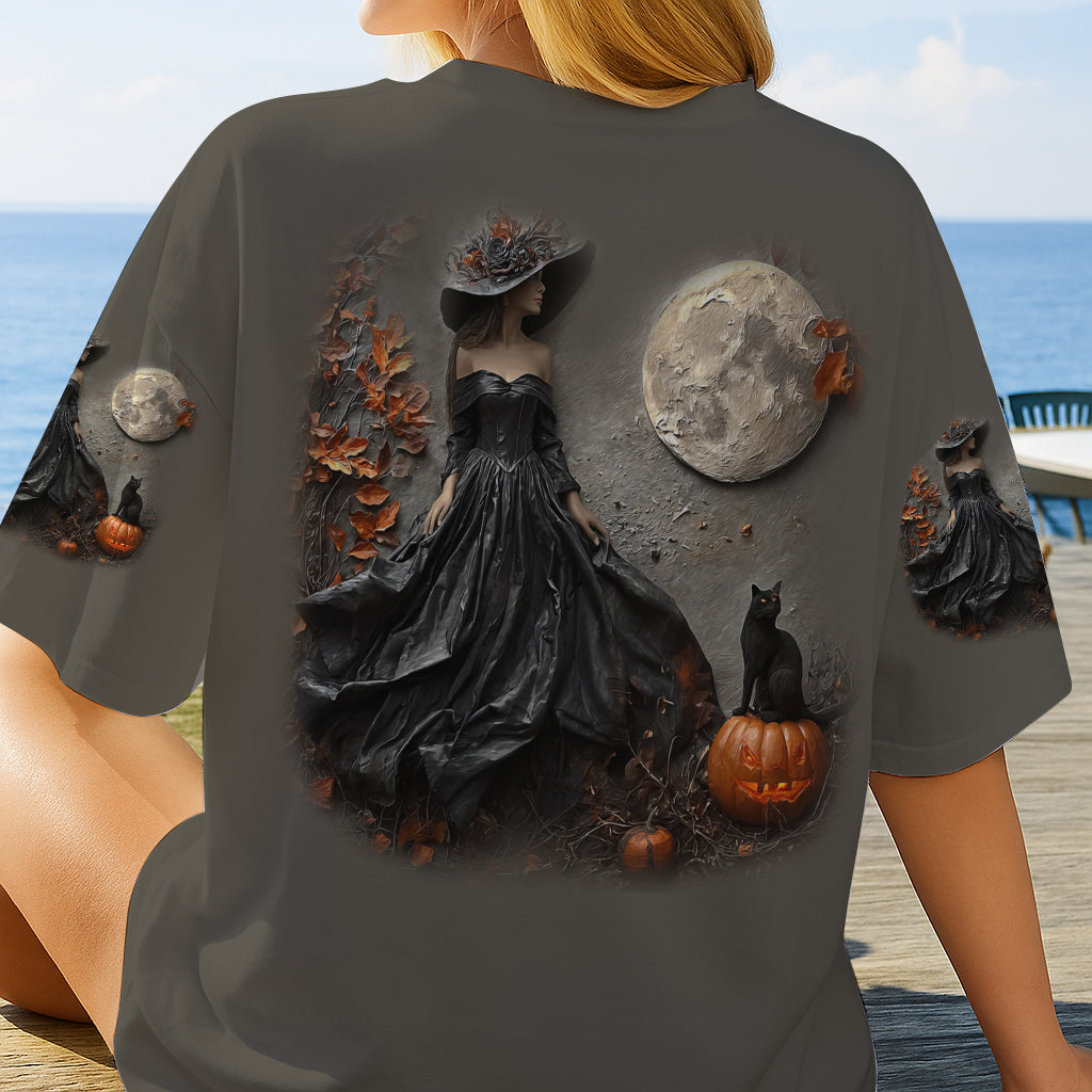 Beautiful Witch - Personalized Witch All Over Shirt