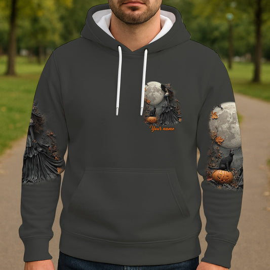 Beautiful Witch - Personalized Witch All Over Shirt