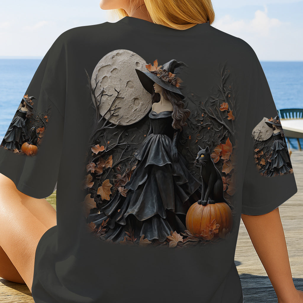 Beautiful Witch - Personalized Witch All Over Shirt